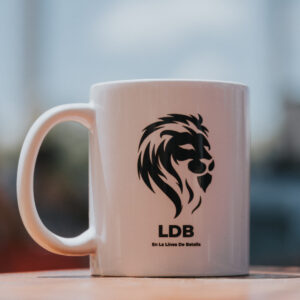 taza en la línea de batalla