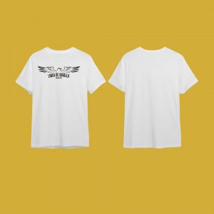 Playera Linea de Batalla (Blanca)
